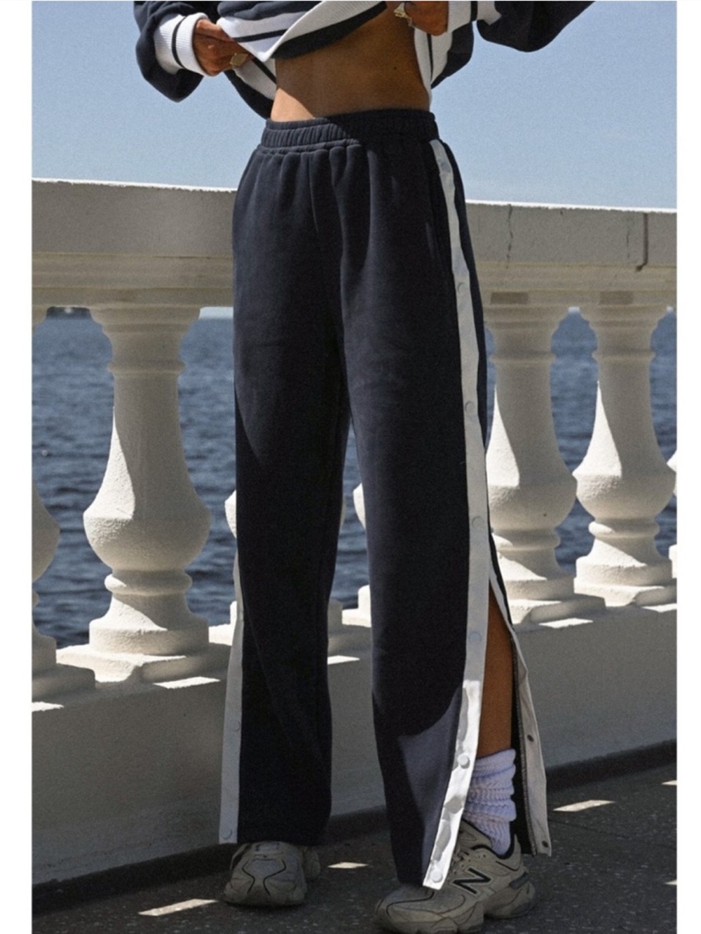 Yllw The Label TEARAWAY FLEECE PANTS